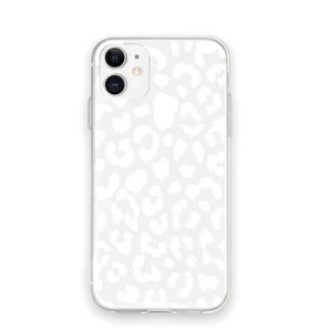 ❤️SOLD❤️ New White Leopard Clear iPhone 13 ProMax Case